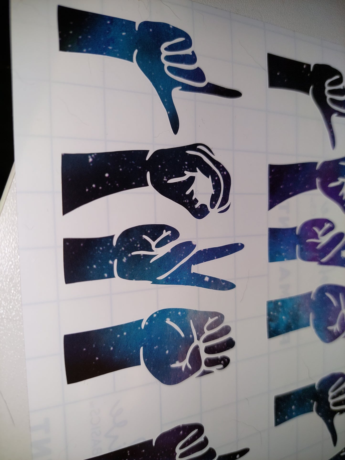 Love Signed Vinyl Sticker