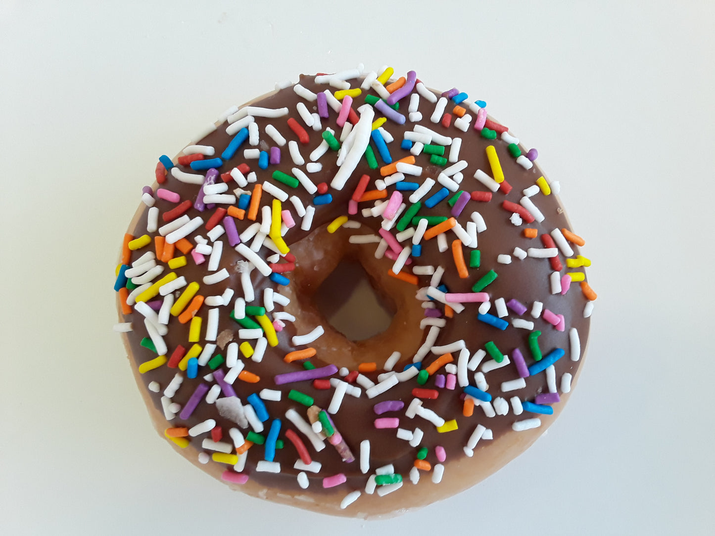 Chocolate Sprinkle Doughnut Magnet