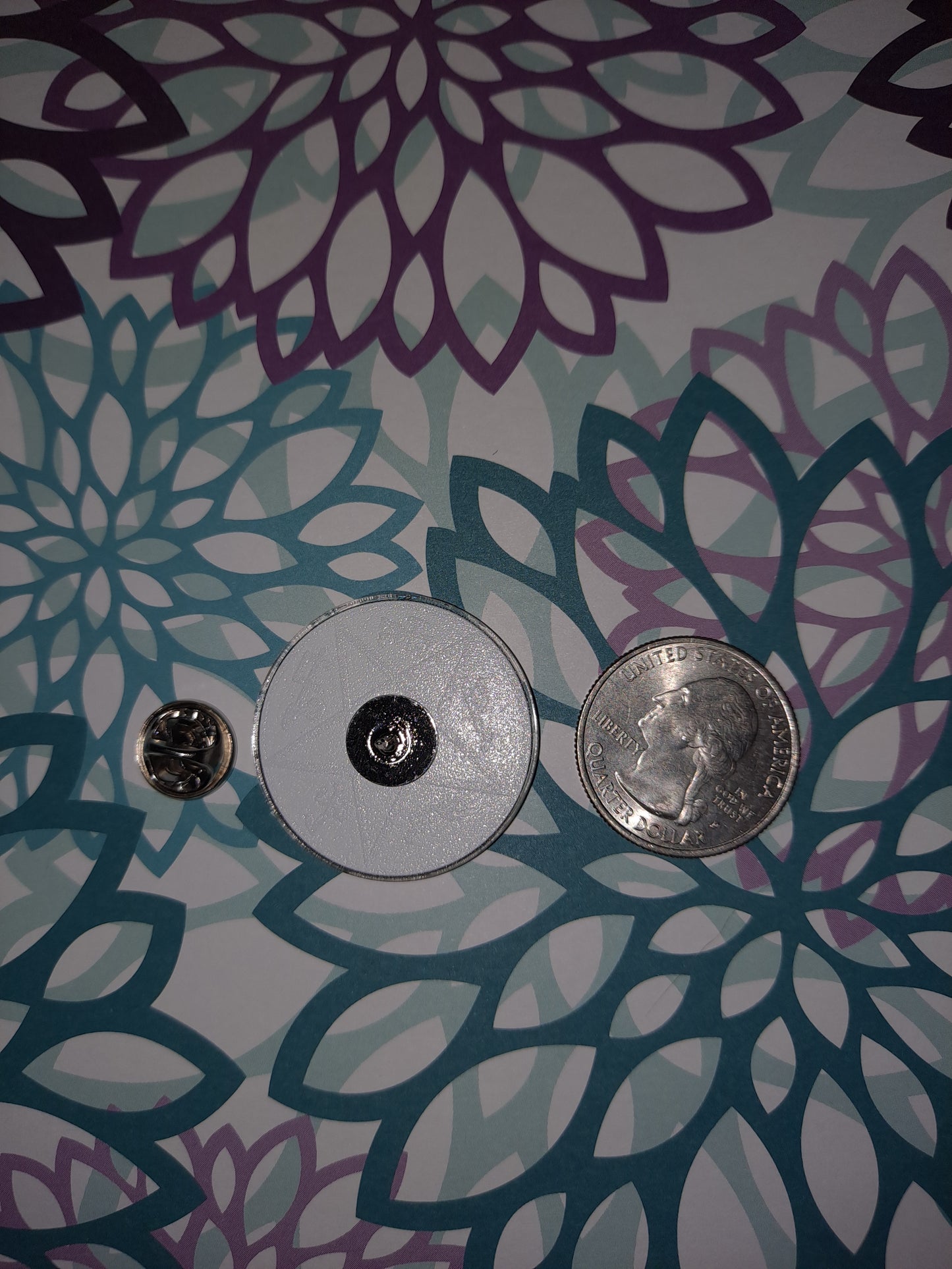 Devil's Trap Acrylic Pin