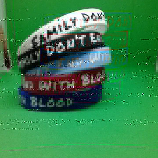 Family Don't End With Blood Rubber Bracelet